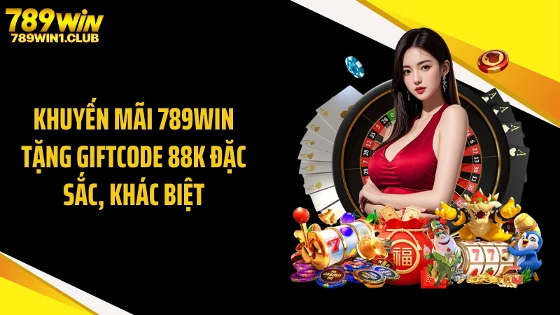 Khuyến mãi 789WIN tặng giftcode 88k đặc sắc, khác biệt