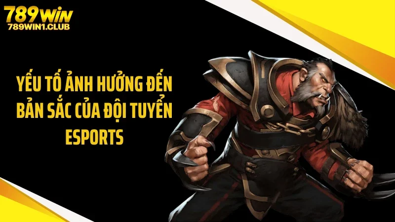 Yếu tố ảnh hưởng đến bản sắc của đội tuyển eSports